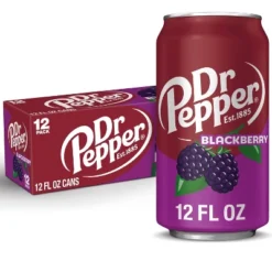 Dr Pepper Blackberry Soda - 12pk/12 Fl Oz Cans -Grocery Sales GUEST fefc01c3 517c 4e57 8fae 6470a043ac3c