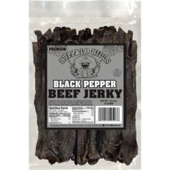 Buffalo Bills Black Pepper Beef Jerky 1 Bag Starter Kit (1 Bag And 1 Jar) -Grocery Sales GUEST ff7aa8ee 25ad 4041 8508 011a19dd740d 1